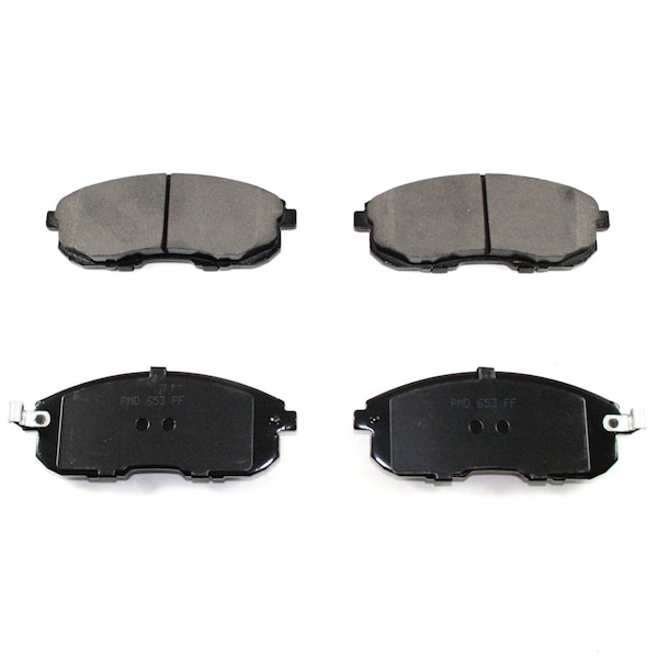 Pronto Dura Premium Brake Pads Front, Bp653Ms BP653MS - main